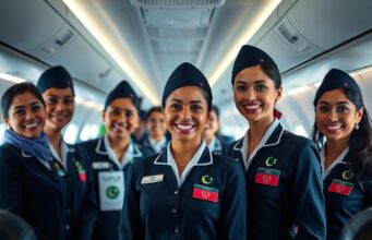 Pakistan International Airlines Flight Attendant Opportunities – Qualifications and Benefits